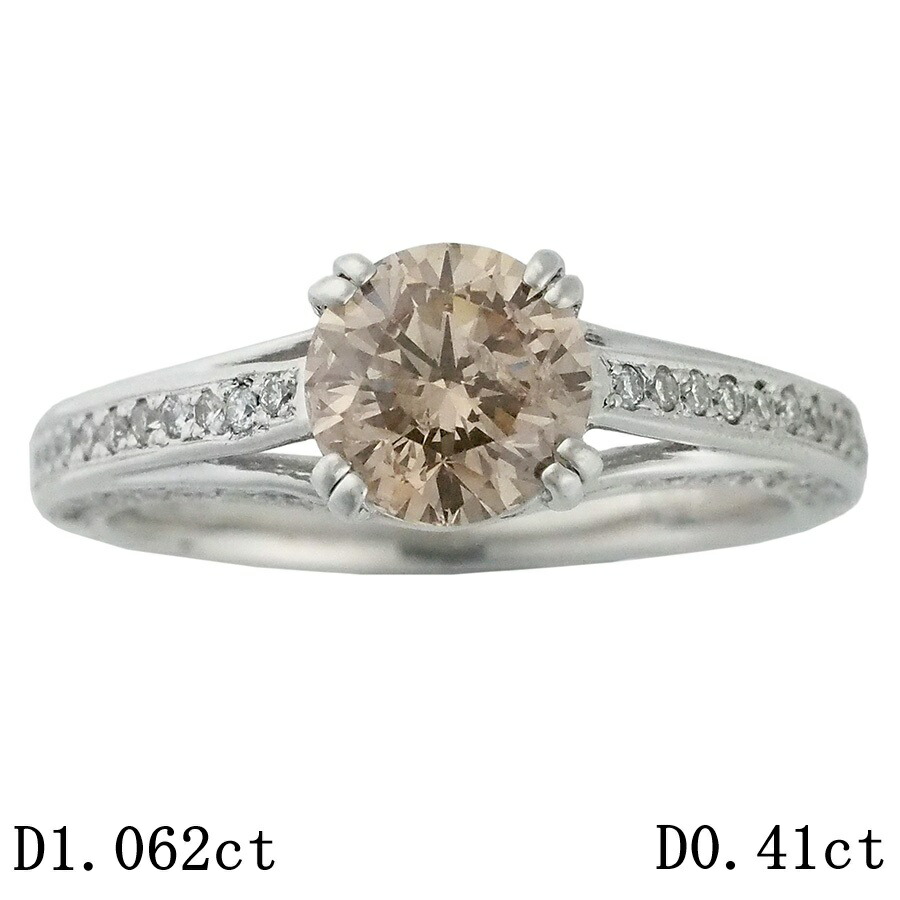 FLB-I1 ダイヤモンド/1.062ct ダイヤ/0.41ct リング K18WG 13号 ソーティング付【中古】【JS1875】｜Jewel＆Watch Supply 93,390円