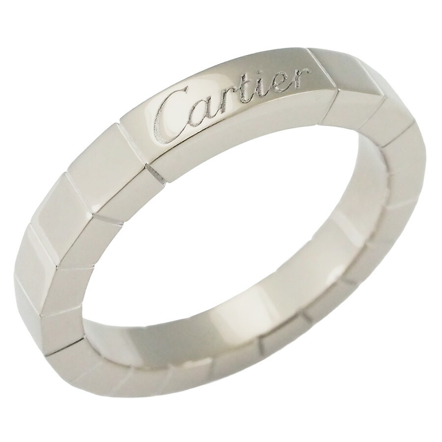 カルティエ ラニエール リング K18WG #50【中古】【JS1905】