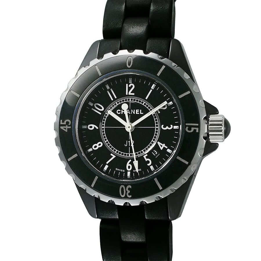 シャネル J12 H0681 箱・G歌留多付【中古】【JS1929】