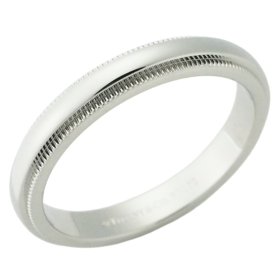ティファニー ミルグレイン リング Pt950 15号【中古】【JS1928】｜Jewel＆Watch Supply