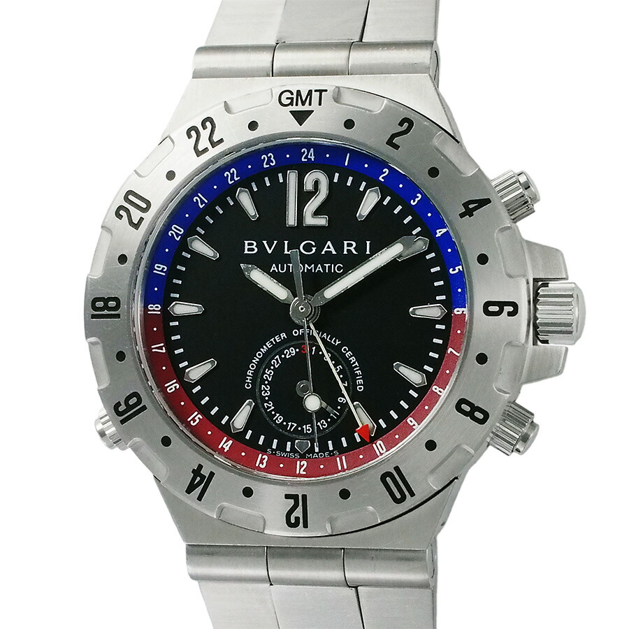 ブル小峡谷 ディアゴノ 専門的 GMT GMT40S 箱・お墨付き付【中古】【JS1960】