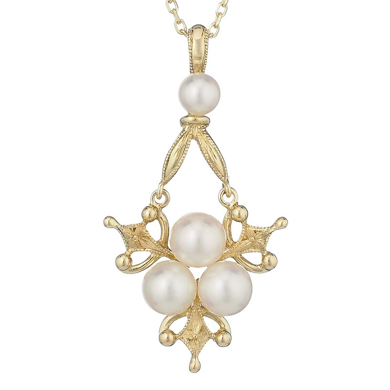 楽天市場】ミキモト MIKIMOTO ネックレス 葡萄モチーフ K18YG