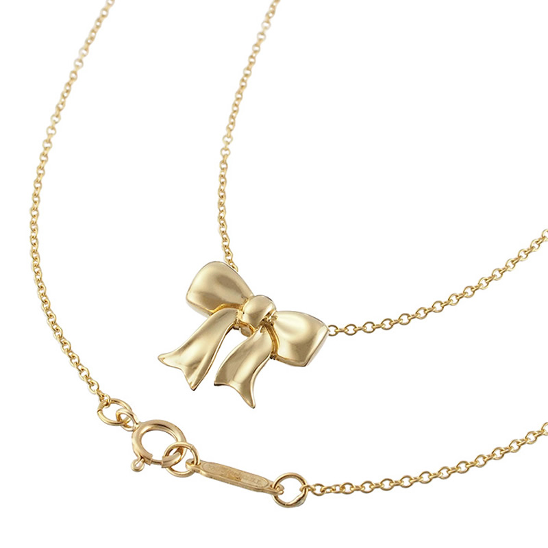 Tiffany&Co.　トリプルリボン　K18　ゴールド　sv925 楽天市場】【ジュエリー】TIFFANY&Co. ティファニー 3連 リボン