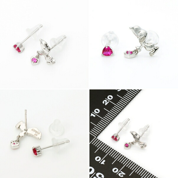 女性 ギフト スヌーピー 対応 Snoopy ピアス 人気 彼女 ピアス ホワイト 彼女 ブランド ジェイウェルドットコム ラッピング 彼女 レディース 人気