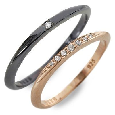 ペアリング ブランド MU-RA ムーラ ブラック 人気 ブランド プレゼント ペアリング カップル 2個セット 10,087円