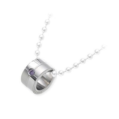 Drops ドロップス ステンレス ネックレス つけっぱなし 金属アレルギー対応 ホワイト 彼氏 メンズ 人気 ブランド プレゼント