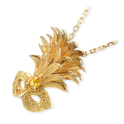 HOLLOOW ホロー シルバー ネックレス イエロー 彼氏 メンズ 人気 ブランド プレゼント｜アクセサリー専門店　ジェイウェル