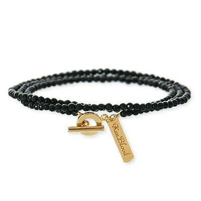 KENBLOOD ケンブラッド パヴェストーンシルバーバックル 4cm幅レザーブレスレット シルバー (KL-03) (メンズモデル) KENBLOOD ケンブラッド パヴェストーンシルバーバックル 4cm