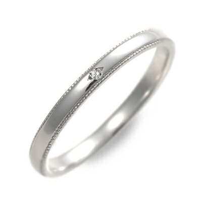 LOVERS&RING ラバーズアンドリング ホワイトゴールド リング 指輪 ダイヤモンド ホワイト プレゼント