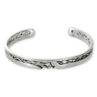 SAINTS Design セインツ シルバー バングル ホワイト 彼氏 メンズ プレゼント｜アクセサリー専門店　ジェイウェル