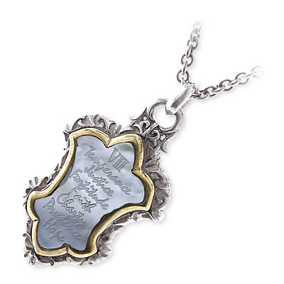 SAINTS Design セインツ シルバー ネックレス グレー 彼氏 メンズ 人気 ブランド プレゼント｜アクセサリー専門店　ジェイウェル