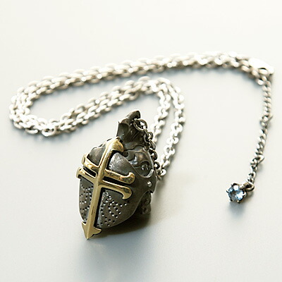 SAINTS Design セインツ シルバー ネックレス キュービック ブラック