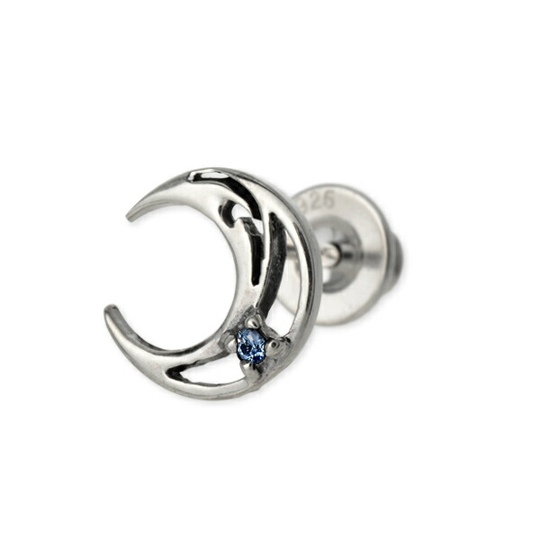 楽天市場 ピアス メンズ Wolfman B R S ウルフマン シルバー ホワイト ブランド 人気 おしゃれ 彼氏 ジェイウェルドットコム