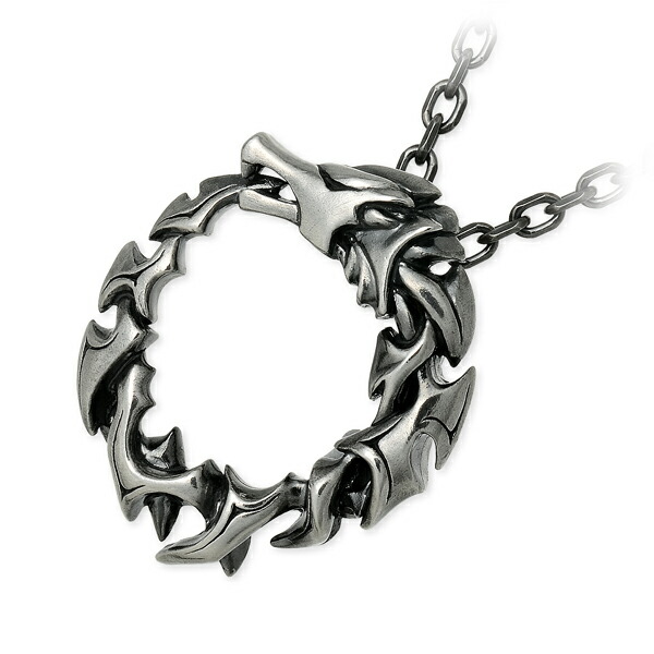 即納最大半額 Dagdart Ouroboros シルバー ネックレス 彼氏 メンズ 誕生日プレゼント 記念日 ギフトラッピング ダグダート ウロボロス 送料無料 在庫あり 即納 Itready Gr