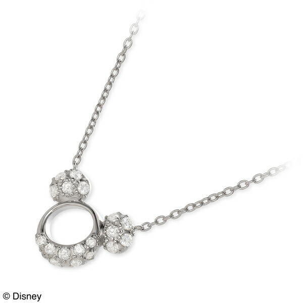 Disney レディース シルバーネックレス