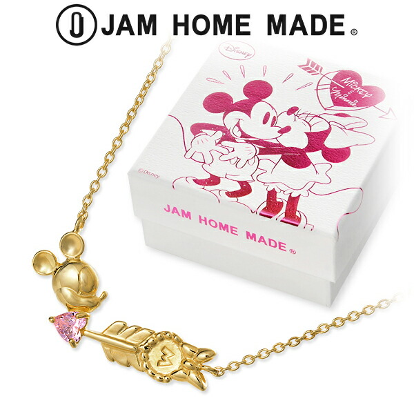 高い品質 Jam Home Made Disney シルバー ネックレス ハート 彼女 レディース 女性 誕生日プレゼント 記念日 ギフトラッピング ジャムホームメイド ディズニー Disneyzone ミッキーマウス 新作モデル Retkebolesti Com