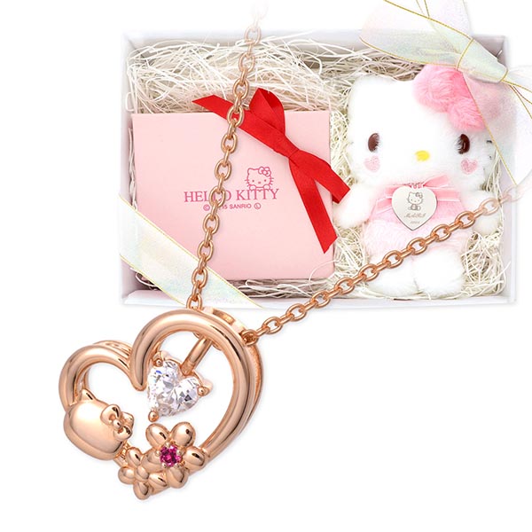 Hello Kitty Jewel シルバーネックレス 送料無料 彼女 誕生日 プレゼント シルバーネックレス ネックレス ペンダント ネックレス Hello Kitty Jewel Jewel シルバー ネックレス ハート 当店オリジナル 彼女 レディース 女性 誕生日プレゼント 記念日 ギフトラッピング