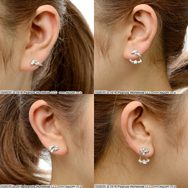 彼女 誕生日プレゼント Snoopy 記念日 女性 スヌーピー プレゼント 送料無料 ジェイウェルドットコムsnoopy シルバーピアス 送料無料 彼女 ピアス レディース Snoopy 記念日 シルバー 誕生日 ギフトラッピング プレゼント シルバーピアス 期間限定特価 の