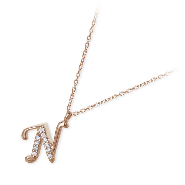 ダイヤモンド ネックレス シンプル Sweet 10 Diamond ピンクゴールド 彼女 レディース 女性 誕生日 記念日 ギフトラッピング 送料無料 プレゼント