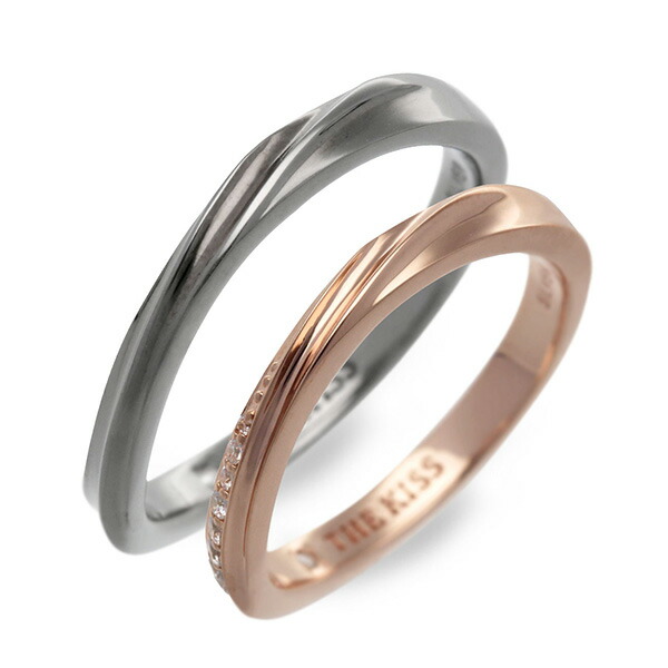 ペアリング ギフトラッピング 記念日 カップル 彼氏 ペア 代 シルバー レディース 彼女 ペアリング 30代 誕生日プレゼント ザキス ダイヤモンド 彼氏 誕生日 シルバー メンズ The The エンゲージリング プレゼント シルバーペアリング ザキッス Kiss シルバーペアリング