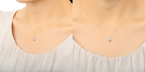 代引き人気 Pinky Dianne ホワイトゴールド 送料無料 ピンキーアンドダイアン ギフトラッピング 記念日 誕生日プレゼント 女性 レディース 彼女 30代 代 ハート シンプル ネックレス レディースジュエリー アクセサリー Imizu Weblike Jp