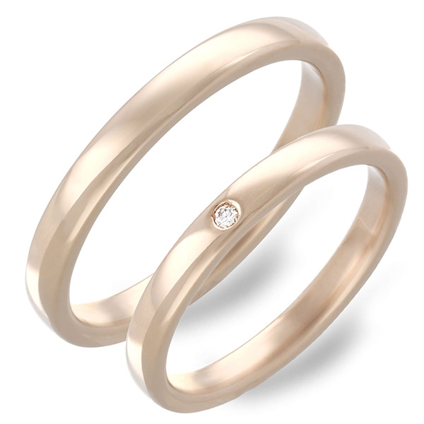 結婚指輪 プラチナ ペアリング ブランド ハニーイエローゴールドマリッジリング Honey Bride ペア カップル お揃い 誕生日プレゼント ギフト ペアリング カップル 2個セット 結婚指輪 ペア