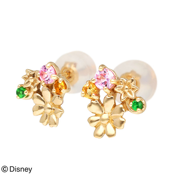 イエローゴールドピアス Disney レディース 彼女 女性 誕生日プレゼント ギフト｜アクセサリー専門店　ジェイウェル