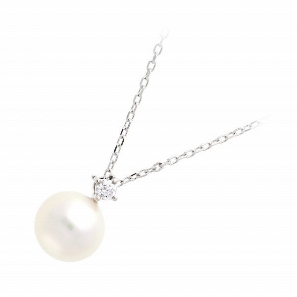パール ホワイトゴールド ネックレス First Pearl for me レディース 彼女 女性 誕生日プレゼント ギフト 母の日