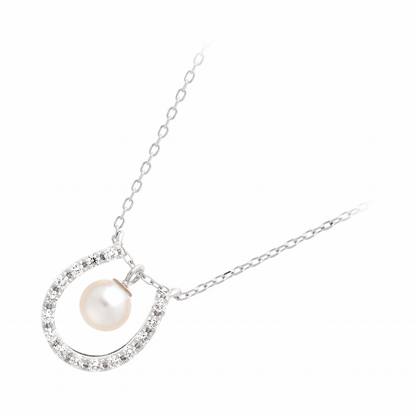 パールホワイトゴールドネックレス First Pearl for me レディース 彼女 女性 誕生日プレゼント ギフト 母の日|アクセサリー専門店 ジェイウェル