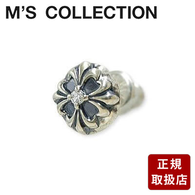 ピアス 片耳用 M's collection エムズコレクション シルバー キュービック ホワイト 彼氏 メンズ ポスト ピアス プレゼント｜アクセサリー専門店　ジェイウェル