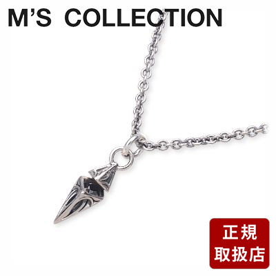 M's collection エムズコレクション シルバー ネックレス ホワイト 彼氏 メンズ プレゼント