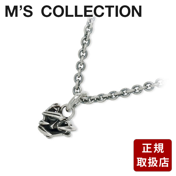 M's collection シルバー ネックレス ハート 彼氏 メンズ 誕生日 記念日 ギフトラッピング エムズコレクション 送料無料 プレゼント