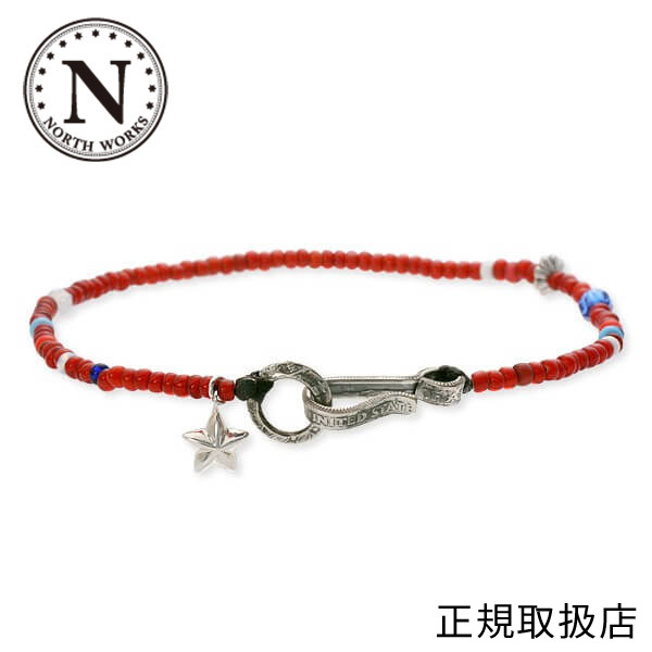 楽天市場】NORTH WORKS ノースワークス アンクレット ブルー 彼氏