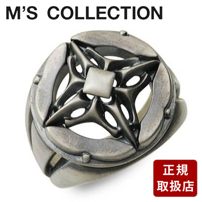 M's collection エムズコレクション シルバー リング 指輪 グレー 人気 ブランド プレゼント