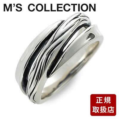 M's collection エムズコレクション シルバー リング 指輪 グレー 人気 ブランド プレゼント