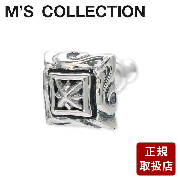 ピアス 片耳用 M's collection シルバー 彼氏 メンズ 誕生日 記念日 ギフトラッピング エムズコレクション プレゼント