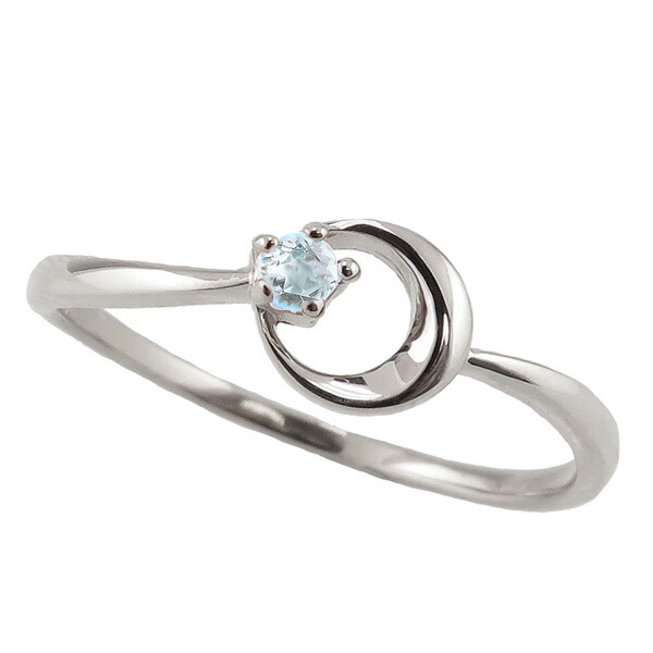 Pt900 プラチナリング アクアマリン 3月誕生石 指輪 ストーンリング mr1350135_1.jpg