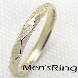 メンズ輪っか 黄色ゴールドK18 K18YG ピンキーリング men\u0027s 宝飾品 付属物販売店 ひし形 撥ねのける 品目 おすすめ 差し上げ物