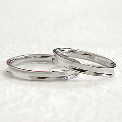 ペアリング プラチナ 結婚指輪 2本セット マリッジリング 刻印 Pt900 