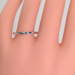 【楽天市場】結婚指輪 一粒ダイヤモンド ペアリング シンプル イエローゴールドK18 ホワイトゴールドK18 マリッジリング 18金 2本
