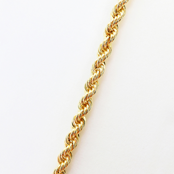 【楽天市場】中空 ロープチェーン ネックレス 18金 イエロー ゴールド 地金 chain necklace おすすめ ホワイトデー