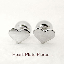 値引きする ハートピアス ホワイトゴールドk18 ハートのピアス シリコンキャッチ 18金 プレゼント ワンポイント 耳 オシャレ プレゼント ギフト 何でも揃う Qchfoundation Ca