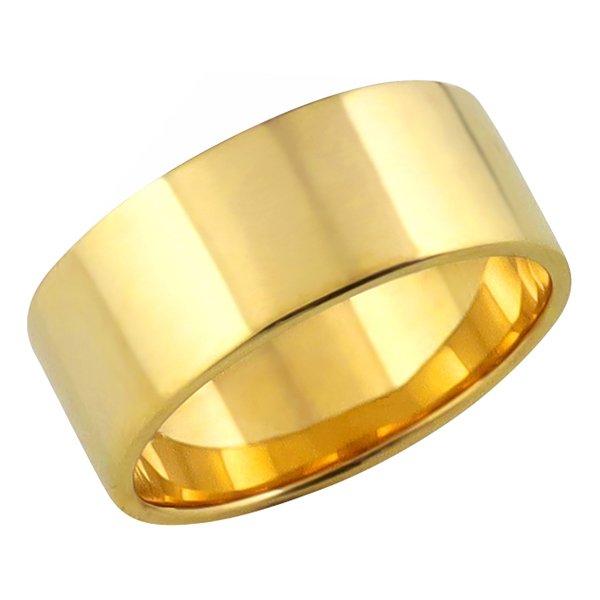 【楽天市場】平打ちリング 8mm幅 10金 指輪 メンズ K10 ゴールド シンプル フラット リング 結婚指輪 幅広 太め 定番 ブライダル