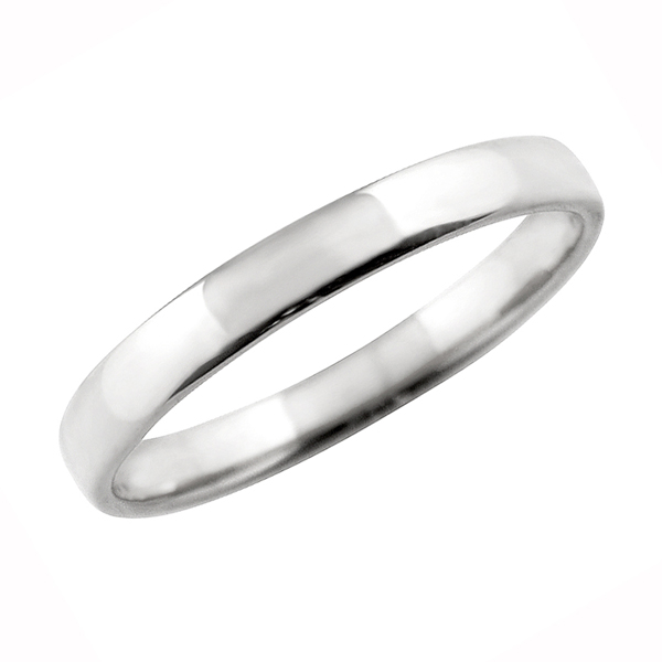 【楽天市場】甲丸リング 3mm幅 18金 リング レディース シンプル 指輪 K18 ゴールド 甲丸 リング 結婚指輪 マリッジリング