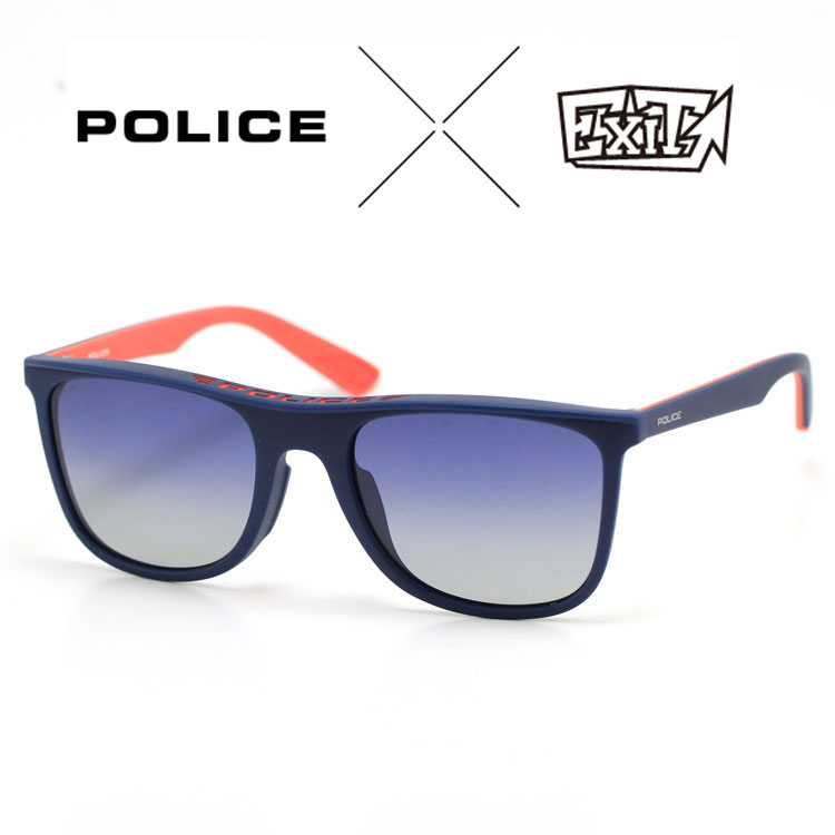 [即日発送][正規品]ポリス&times;イグジット【POLICE&times;EXIT】カプセルコレクション ROADSTER ロードスター サングラス 偏光レンズ MOD.SPLC421COL.7VNP｜BESSHO店