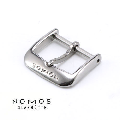 楽天市場】ノモス NOMOS 純正Dバックル 16mm/18mm ステンレス プッシュ 