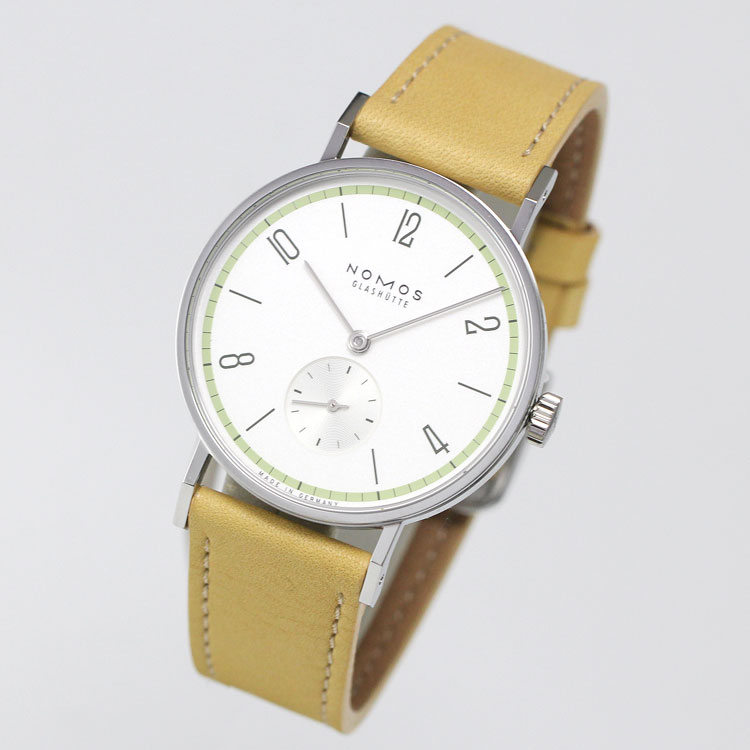 最高級 未使用品 nomos スウェードベルト 純正 レザー タンジェント