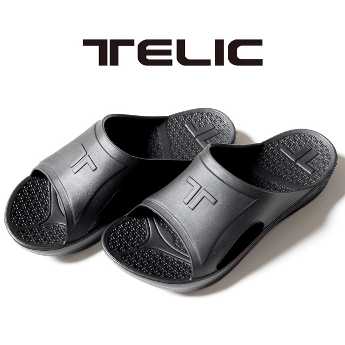 楽天市場 正規取扱店 Telic Slide Black テリック スライド ブラック サンダル 夏 ユニセックス プール 海 室内履き リカバリーシューズ シンプル ルームシューズ 出張 旅行 機内 ビーチサンダル 歩行をサポート メンズ レディース 人気 ロゴ J X T Style