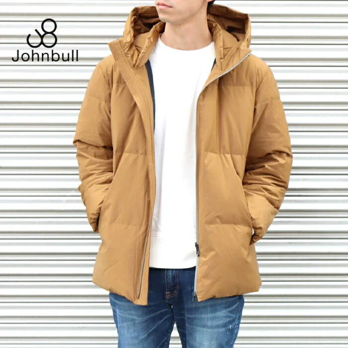JOHNBULL ジョンブル ダウンジャケット 16671 メンズ ダウン アウター 撥水 秋 冬 春 温かい シンプル カジュアル ビジネス おしゃれ 誕生日 男性 人気 ブラック カーキ オリーブa10w プレゼント ギフト 父の日