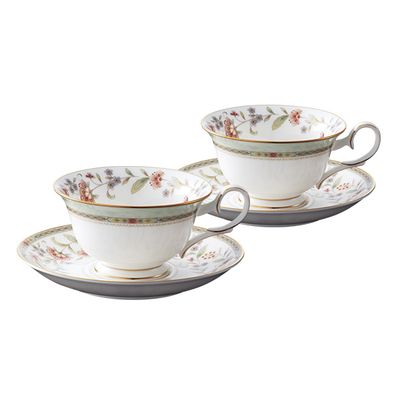 当日積みだし Noritake ノリ竹 プリムローズ お茶・珈琲碗皿有りの実 〈4909L/P50717A〉 食器 お茶優勝杯 珈琲優勝杯 平円盤 有りの実 仕掛ける 今めかしい (差し上げ物/差し上げ物/GIFT) のし 荷拵え ラッピング 申したて歌留多 無料